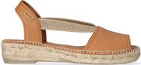 Toni Pons Etna Dames Espadrilles Cuiro | Cognac | Leer | Maat 35