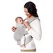Momcozy Porte-bébé en maille respirante, ergonomique et léger - Gris, pour 3,2-20 kg
