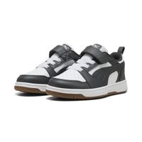 Puma Rebound V6 Lo AC+ PS Sneakers Junior Wit/Donkergrijs