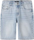 LMTD Name it Shorts regular fit Light Blue Denim Korte broek Unisex Kinderen Katoen Maat 158