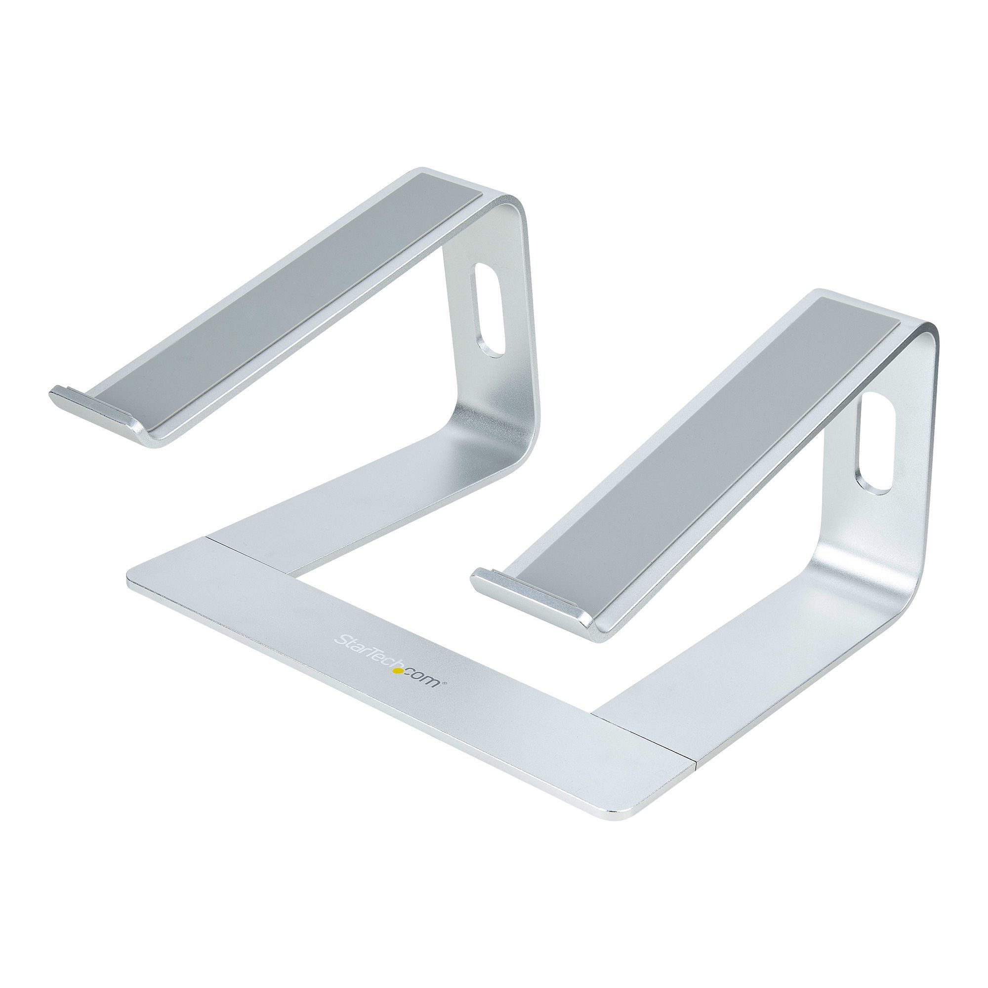 StarTech.com Laptop Stand - Aluminum - Silver - Up to 17" - 5kg - Ergonomic