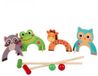 Eddy Toys Croquetspel met Houten Dieren