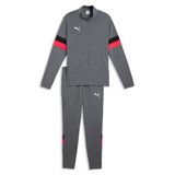 Puma Individual Rise senior voetbaltrainingspak - grijs/rood/zwart