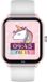 Ice-Watch ICE smart junior 3.0 Pink White 1,75 AMOLED - Rechthoekig verbonden horloge voor kinderen met siliconen band - 024297