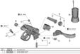 Shimano Bl-M9220 Remhendel Silver/Black One Size