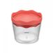 Koziol Prince S pot de conservation 300 ml corail transparent
