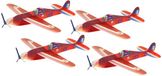 Henbrandt Speelgoed luchtmacht vliegtuigen Airgliders - 4x - Focke Wulf TA 152 - cadeautjes - 19 cm