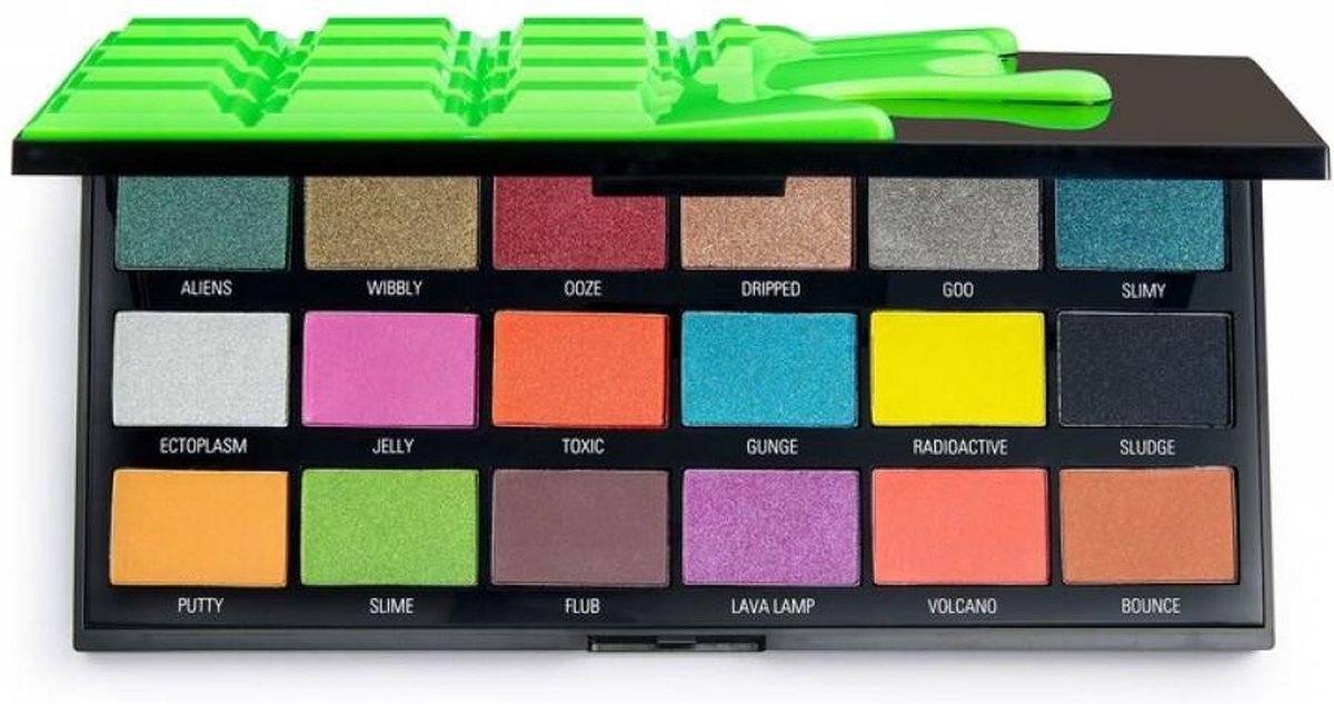 Makeup Revolution I Love Revolution Oogschaduw Palette - Slime