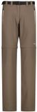 CMP Dames wandelbroek met afneembare benen XXXL Toffee Polyester Herfst/Winter 2026
