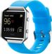 By Qubix Qubix - Siliconen bandje voor Fitbit Blaze - Blauw