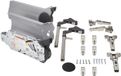 Sotech Blum Klepbeslag AVENTOS HF grijs - LF 2600-5500/KH 480-570 mm Hoogte set hout + brede aluminium frames