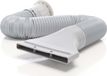 Wiltec Tuyau d'évacuation pour climatiseurs - Diamètre 116 mm, Longueur 0,7-1,7 m