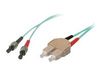 Tecline 39975207 OM3-vezel LWL-kabel (50/125 µm, 7,5 m) turquoise