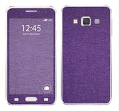 Royal Muurtattoo RS. 117579 zelfklevend voor Samsung Galaxy A3 motief textiel violet