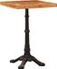 Maison Exclusive - Table bistrot en bois d'acacia massif, 50 x 50 x 76 cm, marron