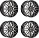 Oxigin 4 jantes, modèle Oxcross, 7.5x17 pouces, ET35, 5x112 entraxe