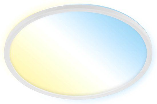Briloner SLIM LED Panel 22W Ø42 cm Wit
