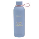 Mr. Wonderful - Thermosfles 500 ml - Karma is my boyfriend - Geïsoleerde fles van dubbelwandig roestvrij staal 304