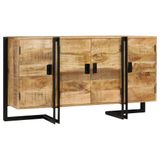 VidaXL Dressoir, massief mangohout, 150x40x80 cm