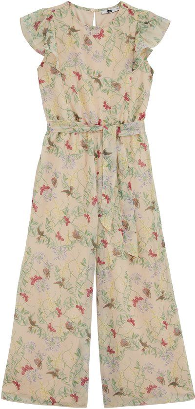 WE Fashion Meisjes jumpsuit met glittergaren