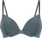 Hunkemöller Dames Lingerie Voorgevormde beugel bh Plunge - Blauw - maat D80
