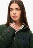 Superdry Oversized Vintage Athletic trui met rits voor dames