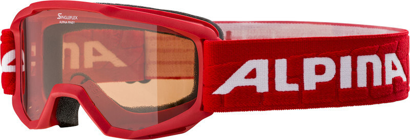 Alpina Piney Junior Skibril 2019 Red Cat.2 Categorie 2