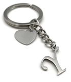 Sleutelhanger EVEMATE Sleutelhanger Letter met Hart