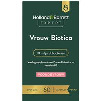 Holland & Barrett Expert Vrouw Biotica - 60 capsules