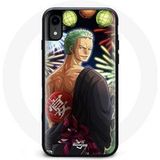 Maniacase Hoesje voor iPhone XS Max One Piece Merry Christmas Zoro Anime Manga