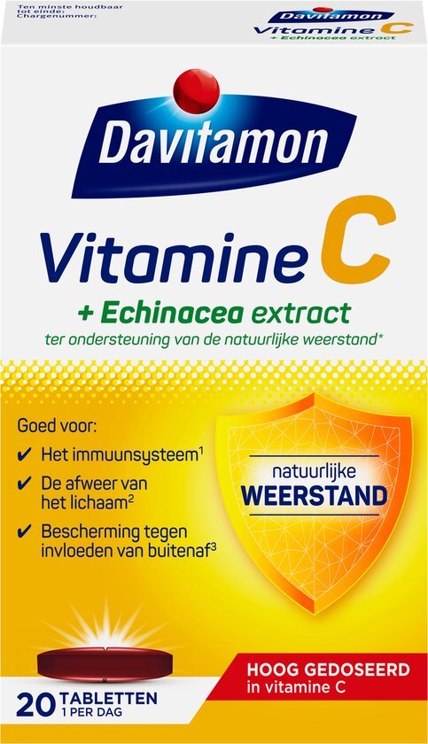 Davitamon Vitamine C + Echinacea Tabletten