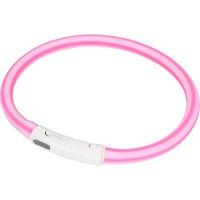 AniOne Lichtgevende Ring Siliconen 2-kleurig Donkerroze L-XXL