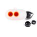 Motoforce Boîte de filtre à air - universel - 28, 35 et 48mm - blanc/orange