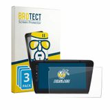 BROTECT Screenprotector 3 Stuks voor Dynavin D9-7 Premium Flex Beschermglas Transparant