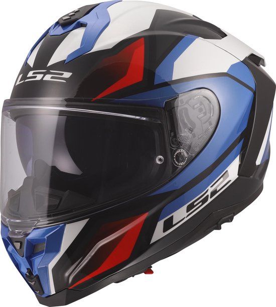 LS2 FF817 Challenger II Viper Helm - Integraalhelm - Maat L - Wit/blauw/rood