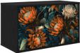 vidaXL - Wandgemonteerde TV-kast LOCHEM 69 x 33 x 40 cm Zwart eiken