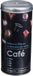 5Five Koffiecups bewaarblik - metaal - zwart/sfeer print - H26 cm - voor 20 tot 25 capsules