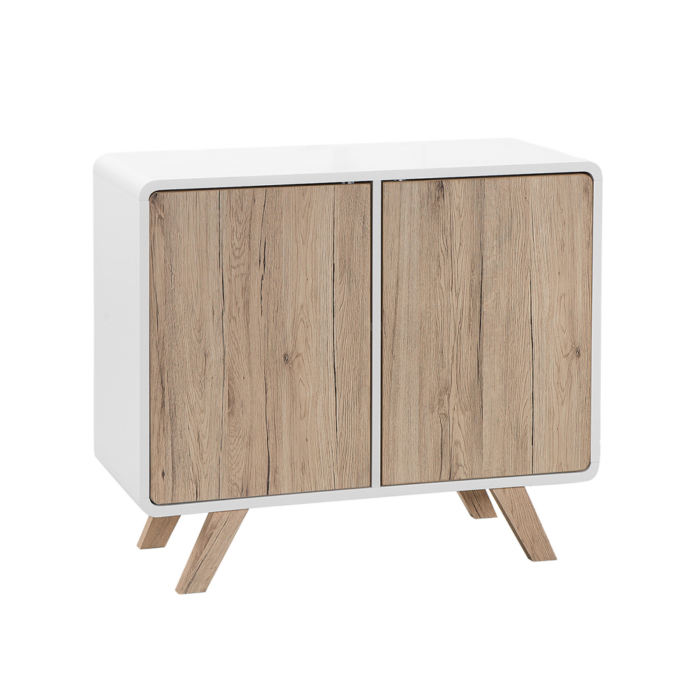 Beliani MILO Commode - Lichte houtkleur - 90x40x76cm