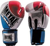 Metal Boxe Bokshandschoenen Super Entr/Compet Blauw/Wit/Rood 8 oz