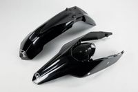 UFO PLAST Fender-kit zwart Ktm EXC 250 2009-2011