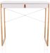 hjh LIVING TAROLO II Bureau met 1 lade, 80 x 42 cm, wit