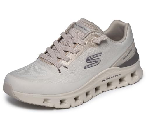 Skechers Glide-Step PRO WAVERRA Baskets pour homme Taupe Pointure 43