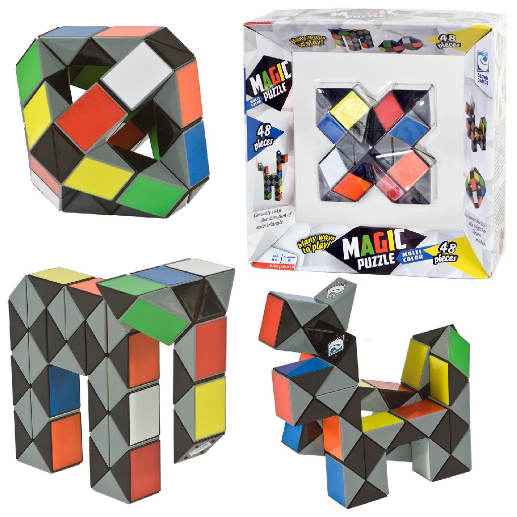 Magic Puzzle Clown Magic Puzzle 48 delig Multicolor