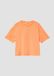 s.Oliver T-shirt coupe droite avec imprimé au dos orange/pêche