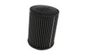 K&N Universeel Dryflow Zwart Luchtfilter Rond 76mm aansluiting, 127mm diameter, 165mm hoogte (RU-3128HBK)