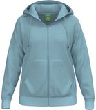 Erima Ts Sweatjack Met Capuchon Dames - Smoke Blue | Maat: 38