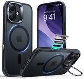 ESR Classic Hybrid HaloLock Stand Hoesje voor iPhone 17 - Frosted Zwart