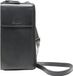 Esquire Leren Portemonnee Telefoontasje Peru Phone Wallet Bag Black Zwart