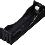TRU COMPONENTS TC-13220692 Support de batterie Nombre de cellules : 1 18650 Pôles de contact (L x l x H) 78 x 21 x 21 mm