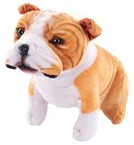 Wild Republic Rescue Dog Bulldog, pluche dier, met geluid, 14 cm
